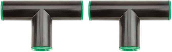 1/2" Compression Tee (Pack of 2)-VerdiqueGarden