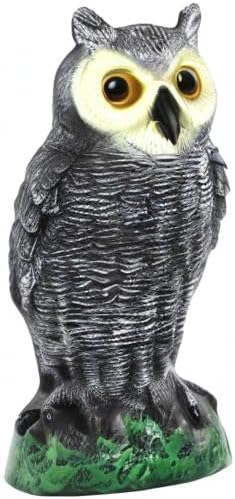Galashield Owl Decoy to Scare Birds Away | Plastic Owls to Scare Birds Away | Owl Statue for Garden & Outdoors-VerdiqueGarden