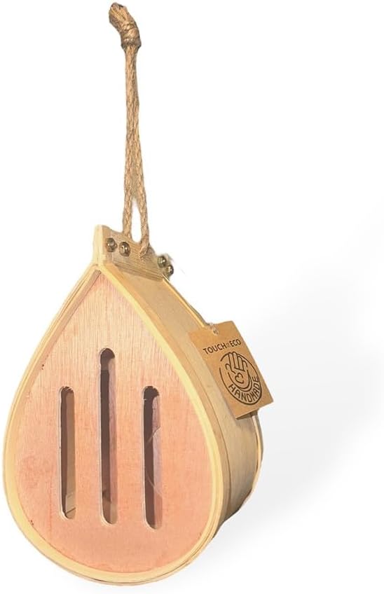 Pollinating Palace-Wooden Hanging Butterfly House, Natural Habitat to Attract Butterflies to Your Garden and Yard-VerdiqueGarden