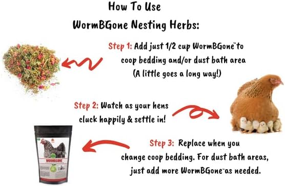 Non-GMO Backyard Chicken Nesting Herbs (10 oz) - Naturally Keep A Clean Coop Your Hens Will Love-VerdiqueGarden