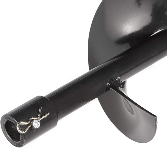 XtremepowerUS Replacement Auger Bit 6" inch for Post Holes Earth Digger Planting Drill Fence Hole Maker Machine Shaft Size 3/4"-VerdiqueGarden