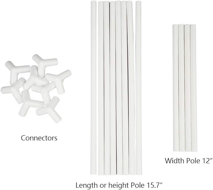 RESTCLOUD Monarch Butterfly Habitat Cage, Outdoor Insect Mesh Cage Terrarium 16" x 12" x 16"-VerdiqueGarden