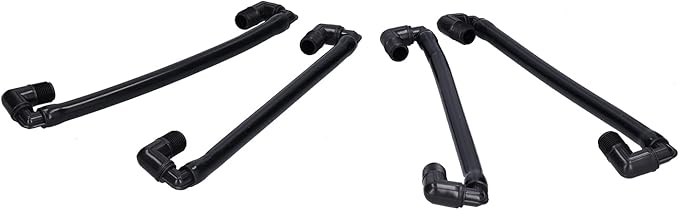 10PCS G 1/2 Male Thread Swing Joints, Plastic Rotatable Height Adjustable Support Arm Sprinkler Fittings Professional Lawn Irrigation Tool 13.4x2.0in-VerdiqueGarden