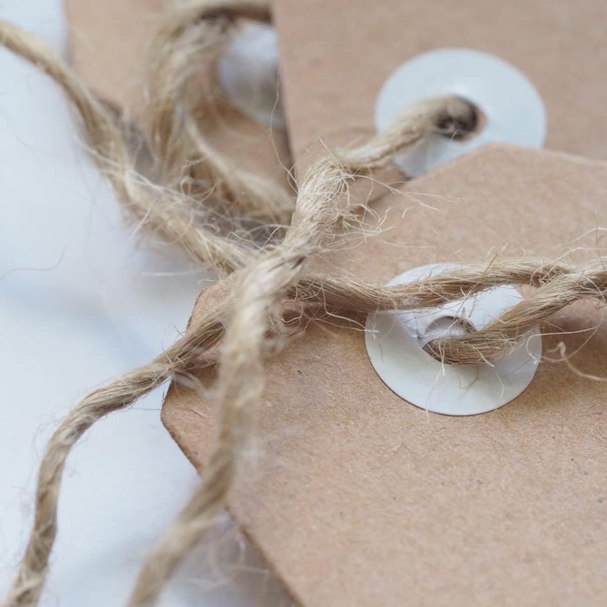 500FT Jute Twine Rope 3mm Natural Thick Garden Twine String Heavy Duty for Gardening Bundling Crafts Arts Gift Wrapping Packing Material Wedding Christmas Decoration Bulk-VerdiqueGarden