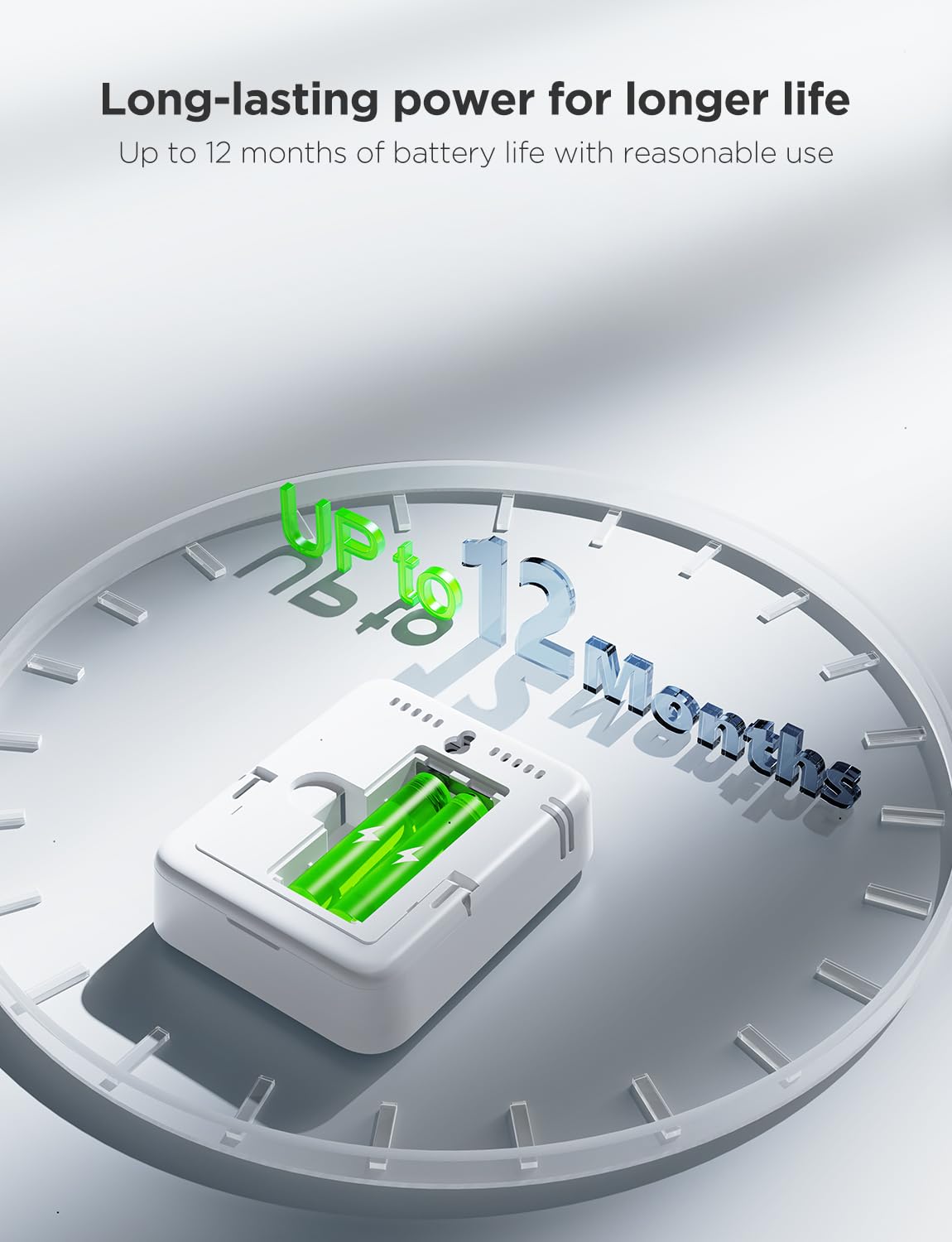 Govee Digital Hygrometer Indoor Thermometer Room H5075, Bluetooth Temperature Humidity Meter with 164ft Remote App Control, Notification Alerts, 2 Years Data Storage Export for Bedroom, Wine Cellar-VerdiqueGarden