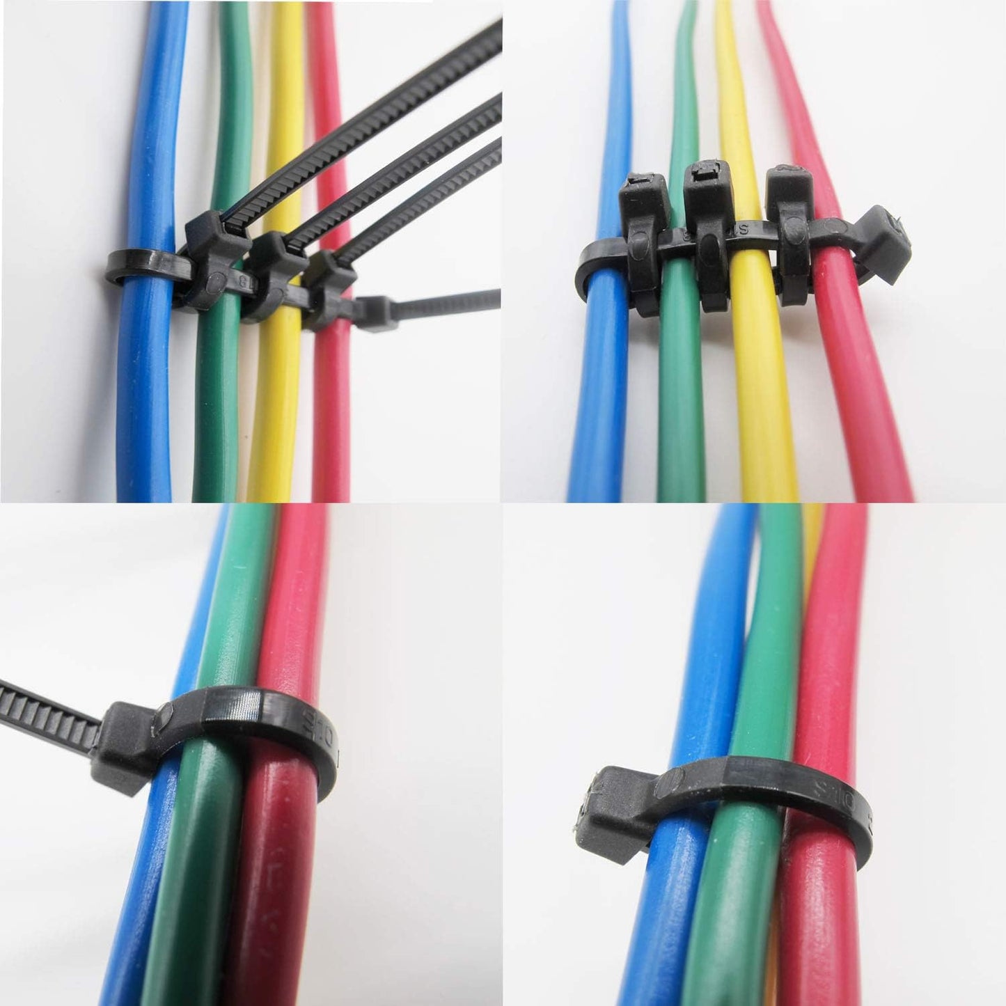 Superun Heavy Duty Zip Ties 12 Inch, 50 Lbs Tensile Strength Selflocking Wire Ties (Industrial Grade Cable Ties) Pack of 100 Black-VerdiqueGarden