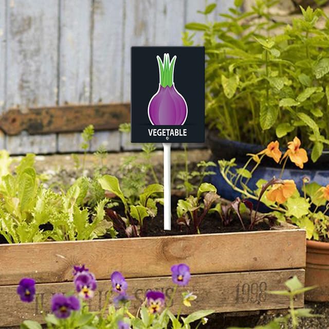 Eveokoki Aluminum Seed & Plant Labels - Plant Markes for Seedlings-Plant Tags for Pots - Garden Signs for Vegetable - Durable Markers for Plants Outdoor Waterproof - Garden Decor for Farmhouse-VerdiqueGarden