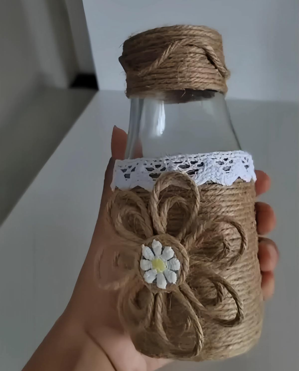 ARISKEY Natural Jute Twine 4mm,164 Feet Hemp Rope for Crafts Suitable for Macrame or Weaving Projects,Gardening Purposes and Outdoor Heavy-Duty Use-VerdiqueGarden