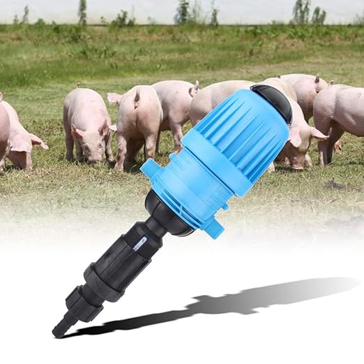 Chemilizer Chemical Injector, 1%-10% Drip Irrigation Injector, Reusable Automatic Equipment Maintenance Chemical Fertilizer Chemical Liquid Doser Dispenser for Industry Garden Hose Livestock-VerdiqueGarden