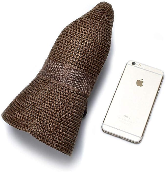 Cyiecw Women Floppy Sun Hats Fashionable Summer Wide Brim Cap BeachStraw Hat UV UPF50 Travel Packable Cotton-VerdiqueGarden