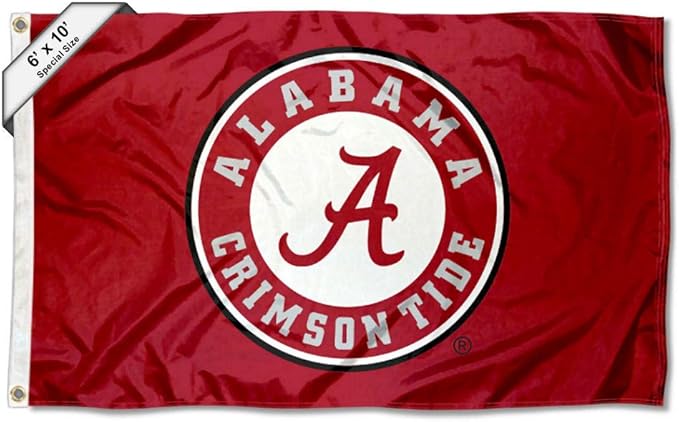 College Flags & Banners Co. Alabama Crimson Tide 6x10 Feet Large Flag-VerdiqueGarden