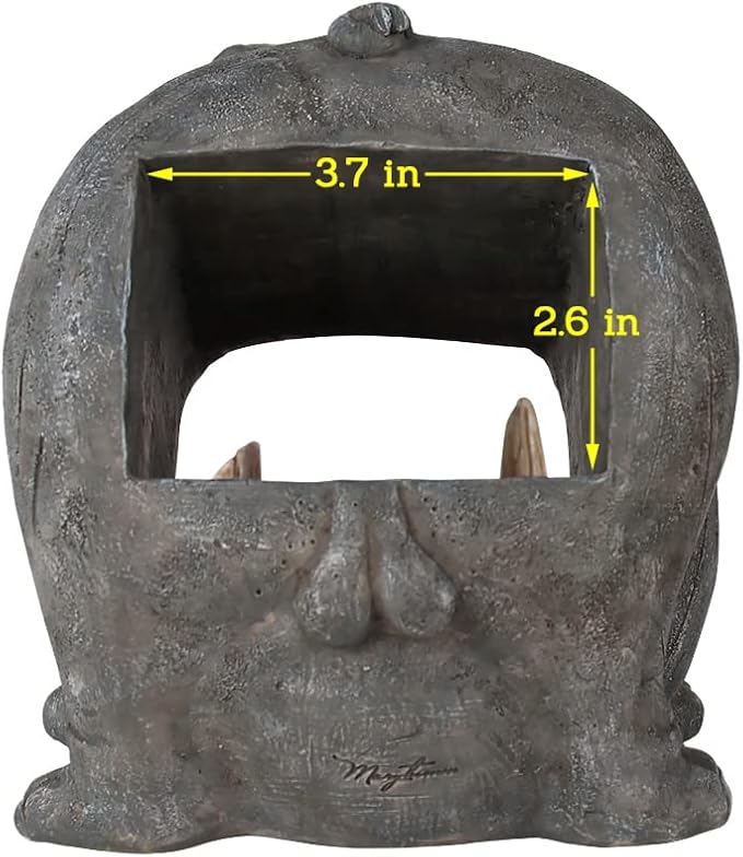 Decorative Hippo Gutter Downspout Extension Outdoor Statues Sculpture Garden Decoration Rain Gutter Guardian Downspout Diverter Splash Block Gutter Extender Decor for Patio Yard Lawn-VerdiqueGarden