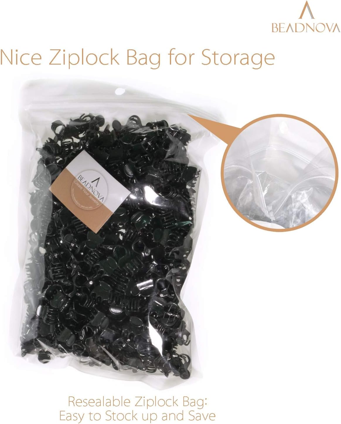 BEADNOVA Orchid Support Clips - 300PCS Plant Clips for Flower, Vine-VerdiqueGarden