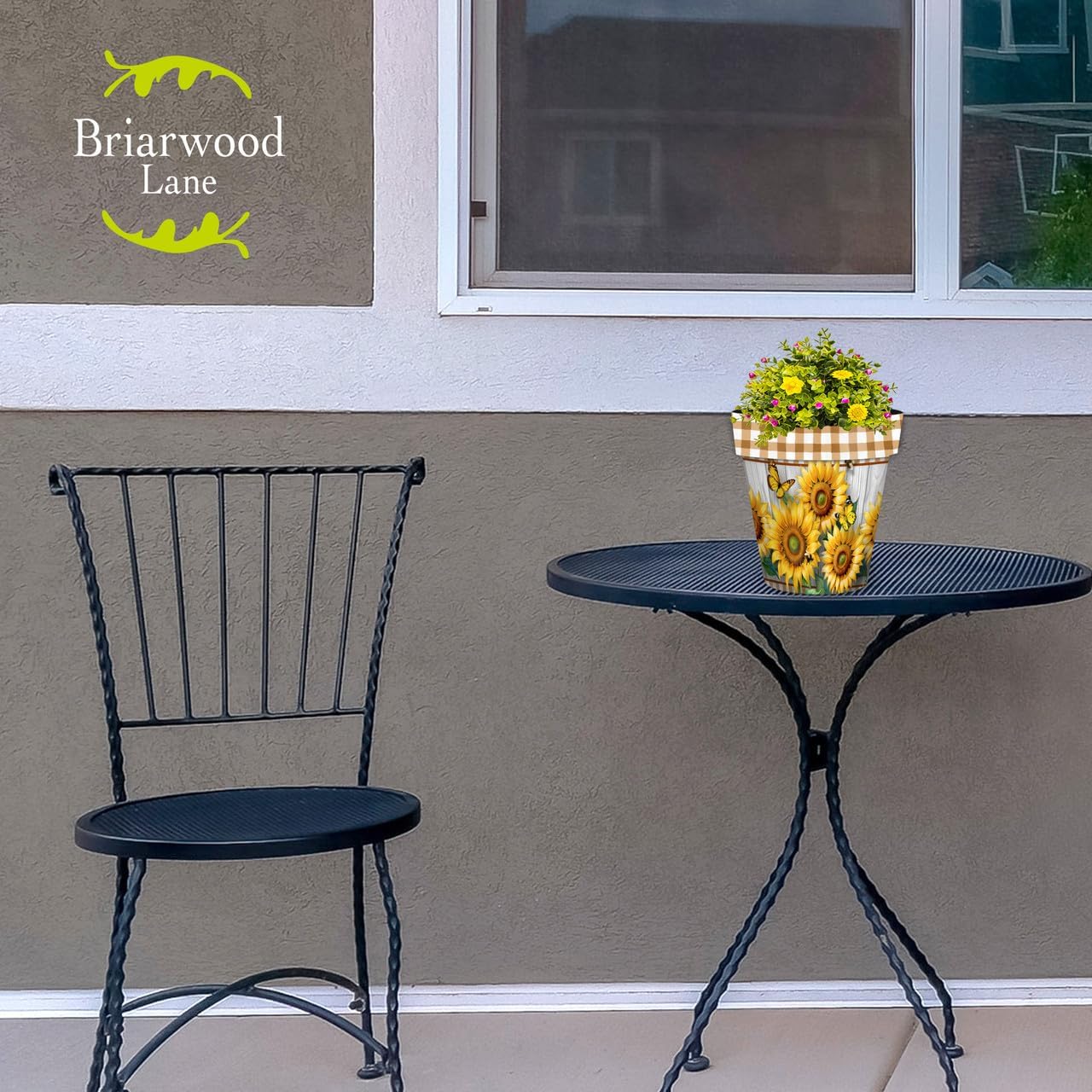 Briarwood Lane Sunflower Duo Small Planter-VerdiqueGarden