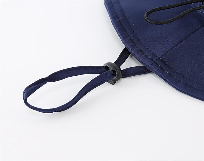 Connectyle Women's UPF 50+ Sun Hat UV Protection Wide Brim Bucket Hat Summer Beach Hats Fishing Hiking Outdoor Safari Hats-VerdiqueGarden