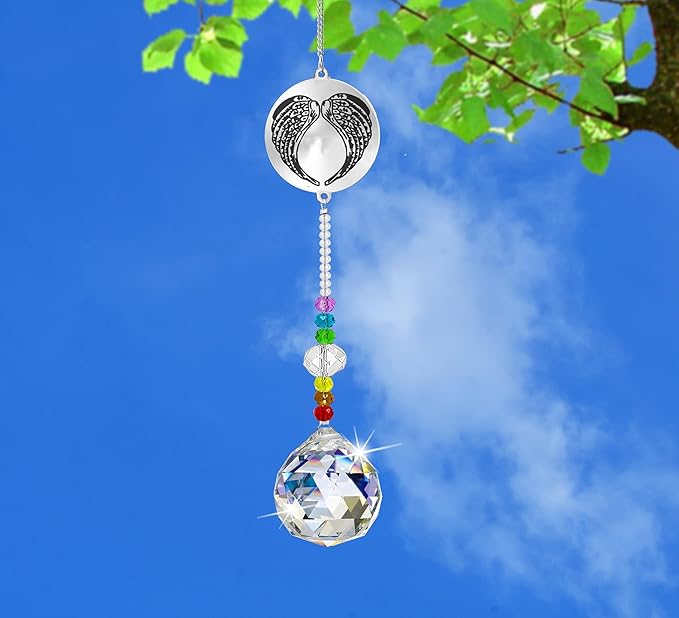 Memorial Gifts Crystal Suncatcher,Unique Sympathy Gifts for Loss of Loved One,Rainbow Maker Bereavement Gifts Box for Loss of Father Mom Dad Son Daughter Husband Brother Grandmother (Brother)-VerdiqueGarden