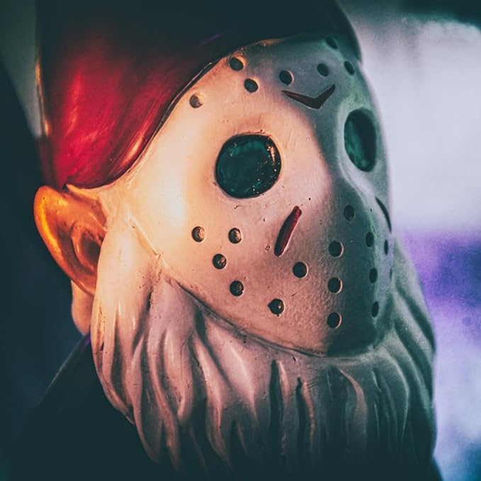 Garden Gnomes Halloween Decorations Gift Christmas Gnome Home Decor Gnome Statue Holding Axe-VerdiqueGarden