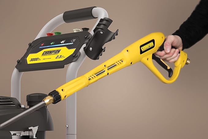 Champion Power Equipment 3000-PSI 2.3-GPM Low Profile Gas Pressure Washer with Honda Engine-VerdiqueGarden