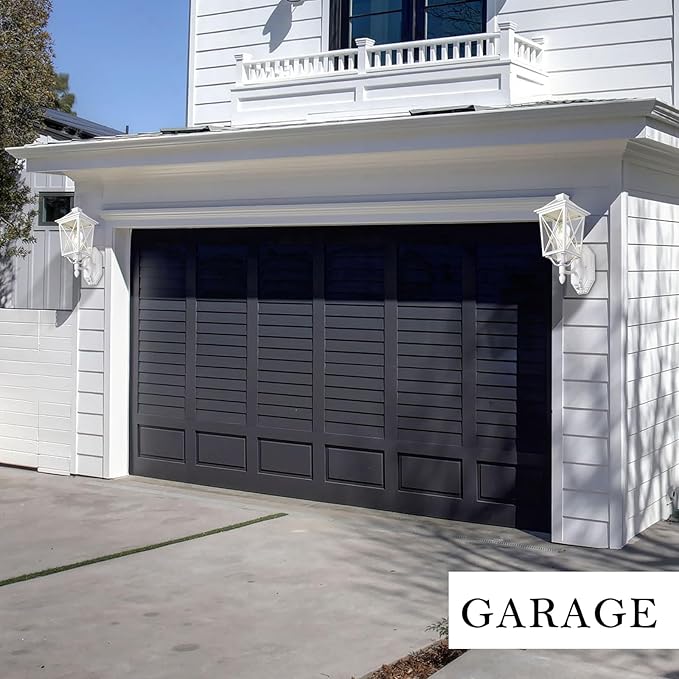 Darkaway Outdoor Wall Light Fixture,Outside Porch Lights Wall Mounted Seeded Glass Exterior Waterproof Lantern Modern E26 Socket Wall Sconce Lighting for Front Door Yard Patio-VerdiqueGarden