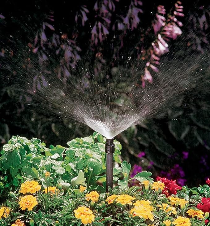 10 Pack - Orbit Shrub Sprinkler Head - 1/2 Pattern Spray-VerdiqueGarden