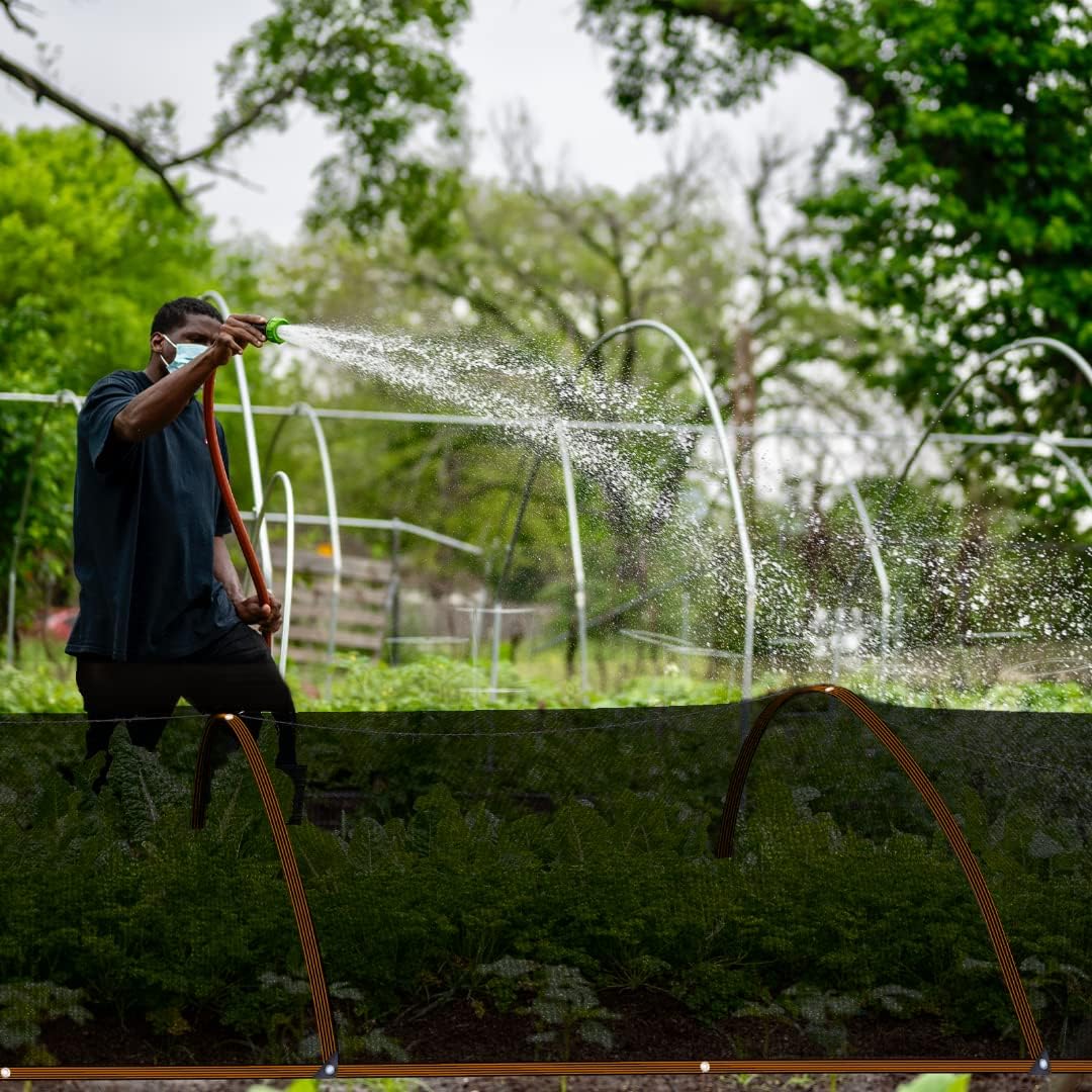 Shade Cloth - for Plants Greenhouse, 70% Sunblock Shade Sails -for Outdoor Garden Pergola Patio Lawn Sun Protection Covers for Kennel Chicken Coop Easier to Hang Plant Net Cover-VerdiqueGarden
