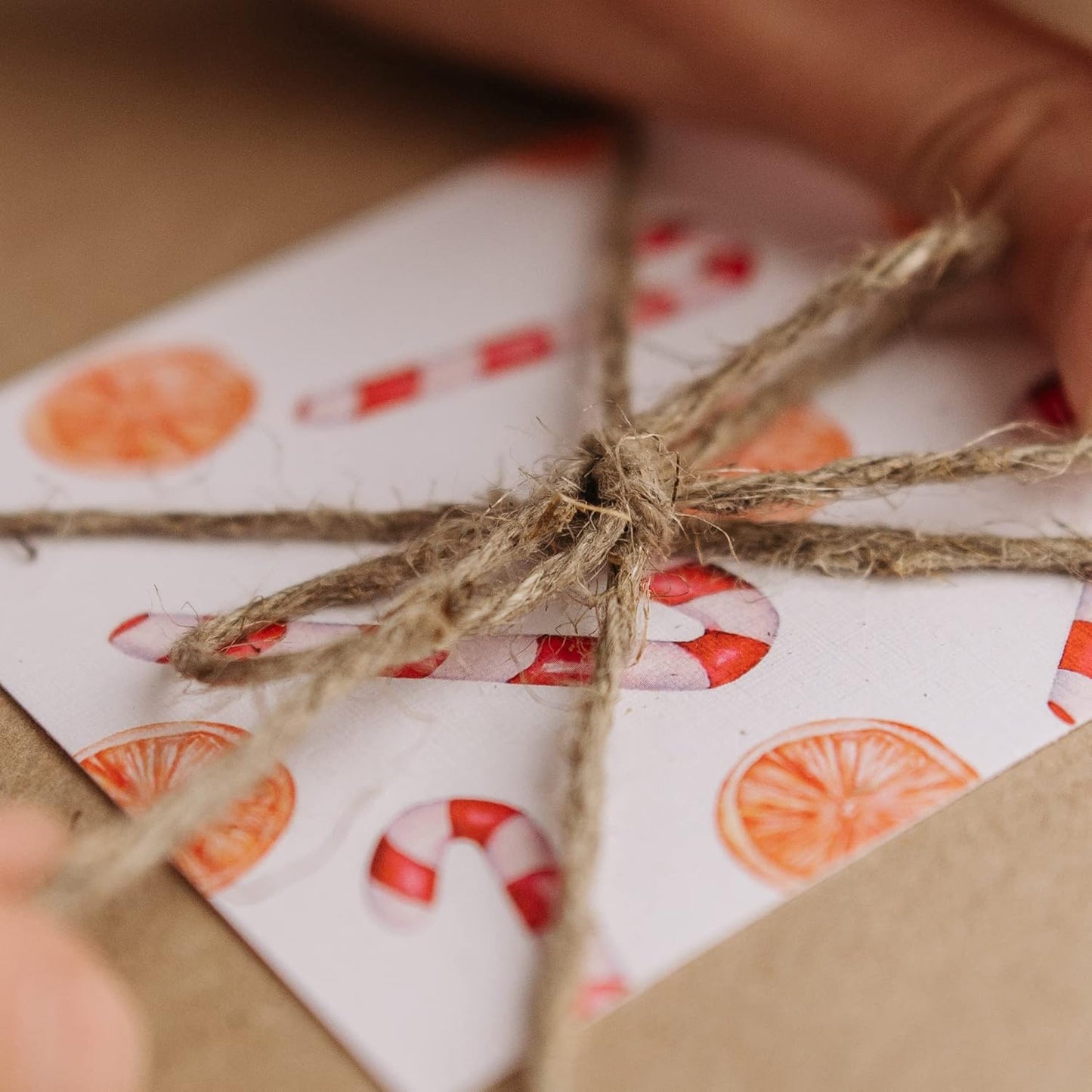 50 ft 1/4 inch (6mm) Jute Twine Rope, Clothesline Natural 4 Strands Jute Rope for DIY Arts Crafts, Garden, Home Decorating-VerdiqueGarden