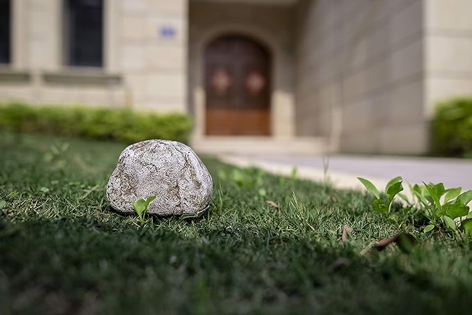 Hide a Key Fake Rock,Looks and Feels Like a Real Rock Spare Key Safe or other Small Objects for Outdoor Garden or Yard-VerdiqueGarden
