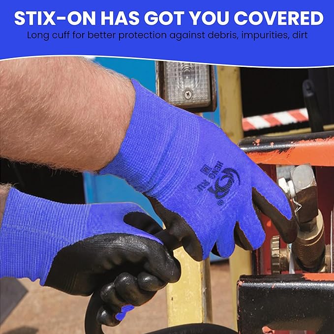 10 OR 20 Pairs Work Gloves–Heavy Duty Rubber Coated Safety Work Gloves–Multipurpose Gloves-VerdiqueGarden