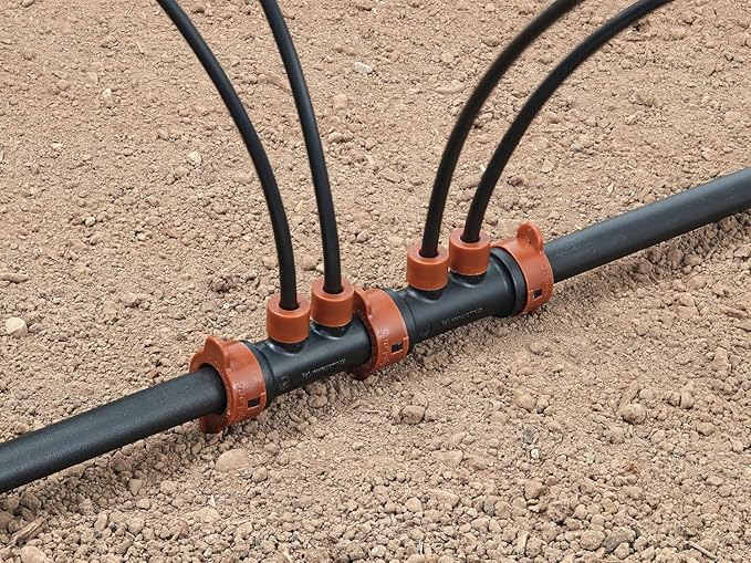 Orbit 67047-1/2" x 1/4" Drip-Lock 2-Port Extension Manifold (3)-VerdiqueGarden