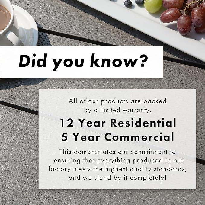 highwood Hometown Picnic Table, 6 Foot, Coastal Teak-VerdiqueGarden