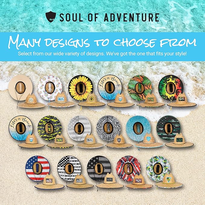 S A Company Summer Straw Hats for UV Sun Protection | Unisex Adult-VerdiqueGarden