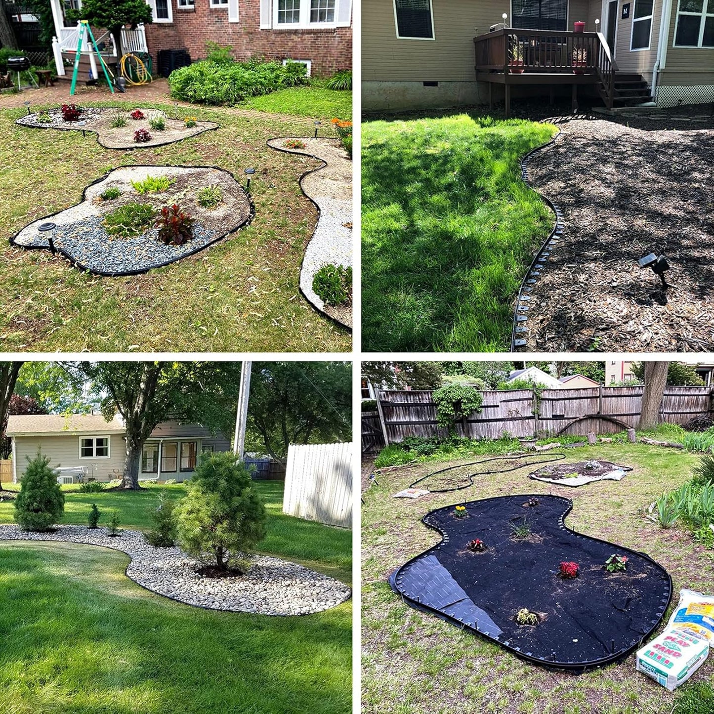 12 Inch Galvanized Landscape Stakes Metal Landscape Edging Anchoring Spikes, Landscape Anchoring Stake for Artificial Turf, Paver Edging, Weed Barrier, Tent, Camping, Carpentry (25)-VerdiqueGarden