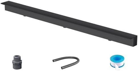 Waterfall Spillway 72 Inch - Garden Fountain Waterfall Embedded Mounting, Heavy Duty Stainless Steel Spray Water Accessories for Pond and Patio-VerdiqueGarden