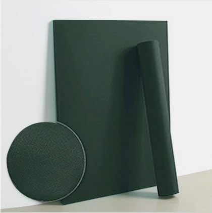 Dimoon 78.7''x15.7'' Emerald Dark Skin Peel and Stick Wallpaper Contact Paper Modern Self Adhesive Wall Paper Removable Renter Friendly Textured Solid Vinyl Roll (78.7''x15.7'',Emerald Dark Skin)-VerdiqueGarden