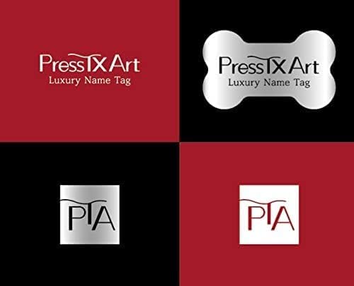 [Press TX Art] Multicolor Blank Discs Aluminum Tag Anodized Aluminum Stamping Blanks for DIY Decorative Craft Pet Dog ID Tags Blank with Ring (Round)-VerdiqueGarden