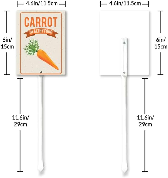 Eveokoki Aluminum Seed & Plant Labels - Plant Markes for Seedlings-Plant Tags for Pots - Garden Signs for Vegetable - Durable Markers for Plants Outdoor Waterproof - Garden Decor for Farmhouse-VerdiqueGarden