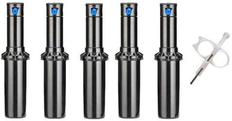 Hunter PGP Ultra Rotor Sprinkler Heads - 5 Pack - Includes Adjustment Tool-VerdiqueGarden