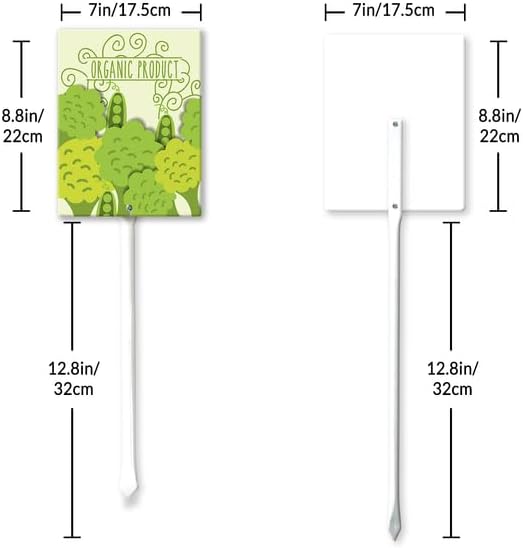 Eveokoki Aluminum Seed & Plant Labels - Plant Markes for Seedlings-Plant Tags for Pots - Garden Signs for Vegetable - Durable Markers for Plants Outdoor Waterproof - Garden Decor for Farmhouse-VerdiqueGarden