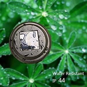 Solar Outdoor Pathway Lights Matt Black Stainless Steel Painted LED Lights for Garden Landscape Path Yard Driveway (black-8pack)-VerdiqueGarden