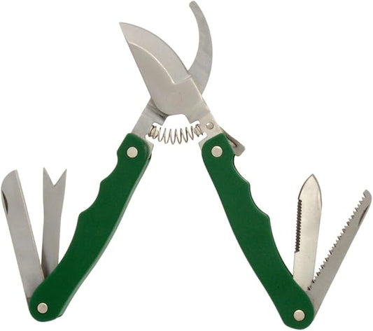 Zenport MFT45 Grafting/Budding/Pruning/Garden 7-in-1 Multi Tool with Case-VerdiqueGarden
