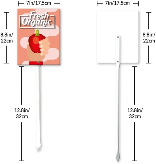 Eveokoki Aluminum Seed & Plant Labels - Plant Markes for Seedlings-Plant Tags for Pots - Garden Signs for Vegetable - Durable Markers for Plants Outdoor Waterproof - Garden Decor for Farmhouse-VerdiqueGarden