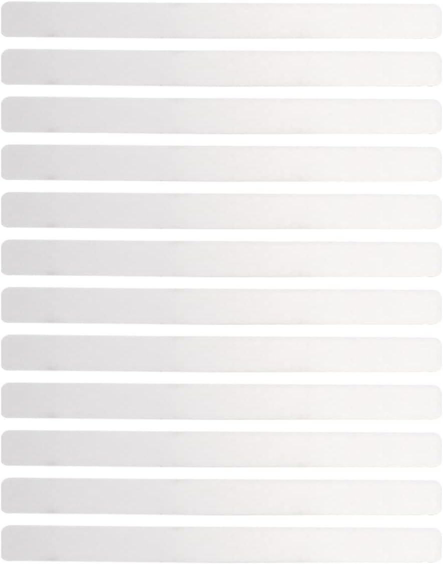 48 pcs Pot Clear Blank Ground Identifier Tag for Acrylic Outdoor Label Markers Garden Labels Identification Label: DIY Plant Gardening Weatherproof Vegetables Stakes-VerdiqueGarden