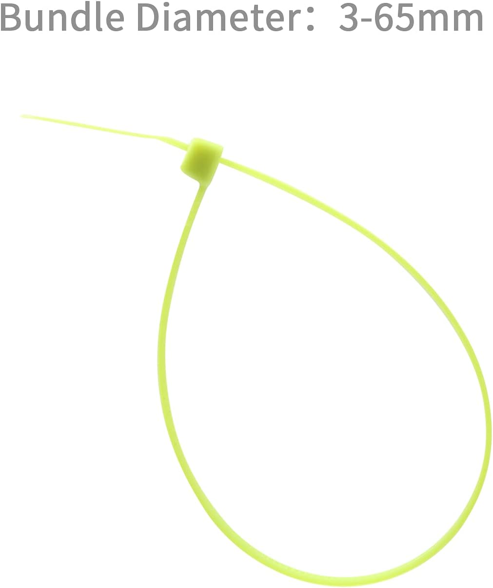 XINGO 10 Inch Cable Zip Ties (500 Pack), 40 Lbs Tensile Strength-Heavy Duty, Self-Locking Nylon Plastic Nylon Wire Ties for indoor and outdoor (Apple Green)-VerdiqueGarden