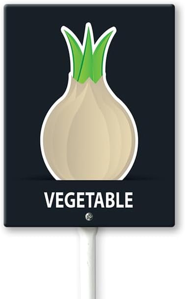 Eveokoki Aluminum Seed & Plant Labels - Plant Markes for Seedlings-Plant Tags for Pots - Garden Signs for Vegetable - Durable Markers for Plants Outdoor Waterproof - Garden Decor for Farmhouse-VerdiqueGarden