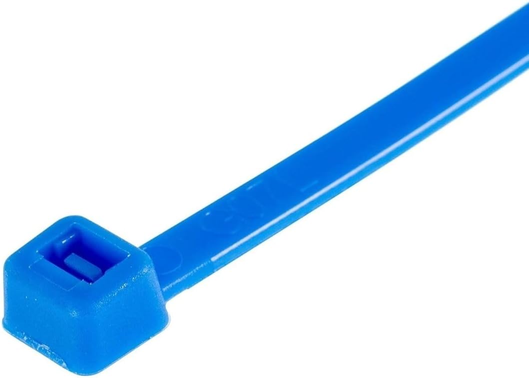 GTSE 8 Inch Blue Zip Ties, 100 Pack, 18lb Strength, UV Resistant Strong Nylon Cable Ties, Self-Locking 8" Tie Wraps-VerdiqueGarden