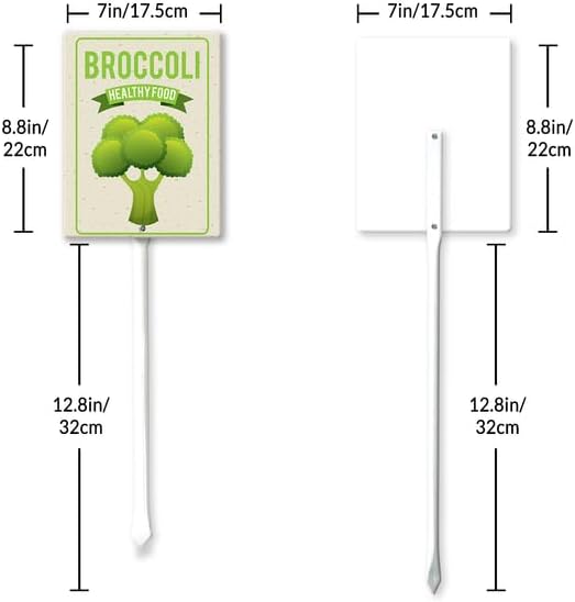 Eveokoki Aluminum Seed & Plant Labels - Plant Markes for Seedlings-Plant Tags for Pots - Garden Signs for Vegetable - Durable Markers for Plants Outdoor Waterproof - Garden Decor for Farmhouse-VerdiqueGarden