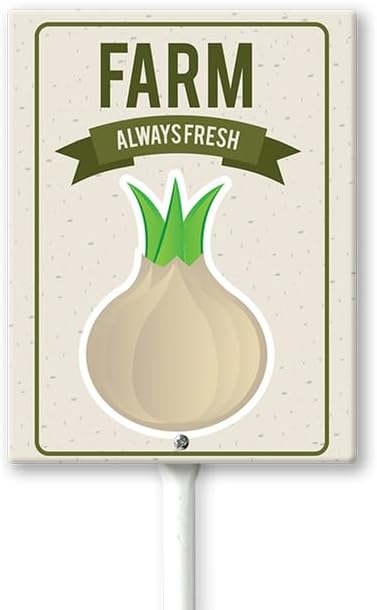 Eveokoki Aluminum Seed & Plant Labels - Plant Markes for Seedlings-Plant Tags for Pots - Garden Signs for Vegetable - Durable Markers for Plants Outdoor Waterproof - Garden Decor for Farmhouse-VerdiqueGarden