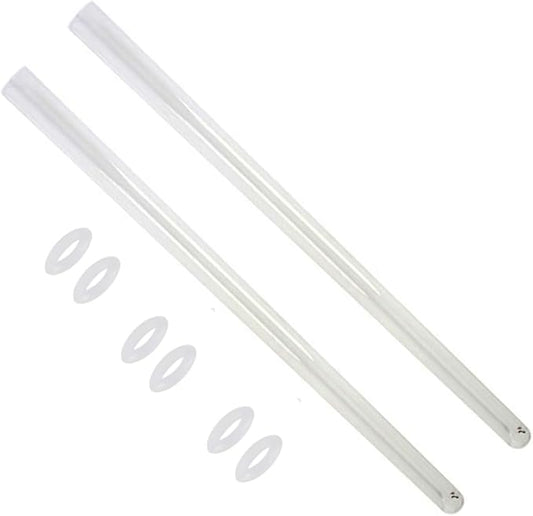 HQUA-OWS-12Q Quartz Sleeve for OWS 12GPM Water Purifier, 2Pack, 6 O-Rings Included.-VerdiqueGarden