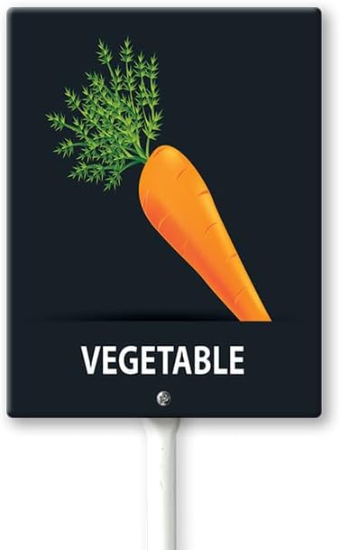 Eveokoki Aluminum Seed & Plant Labels - Plant Markes for Seedlings-Plant Tags for Pots - Garden Signs for Vegetable - Durable Markers for Plants Outdoor Waterproof - Garden Decor for Farmhouse-VerdiqueGarden