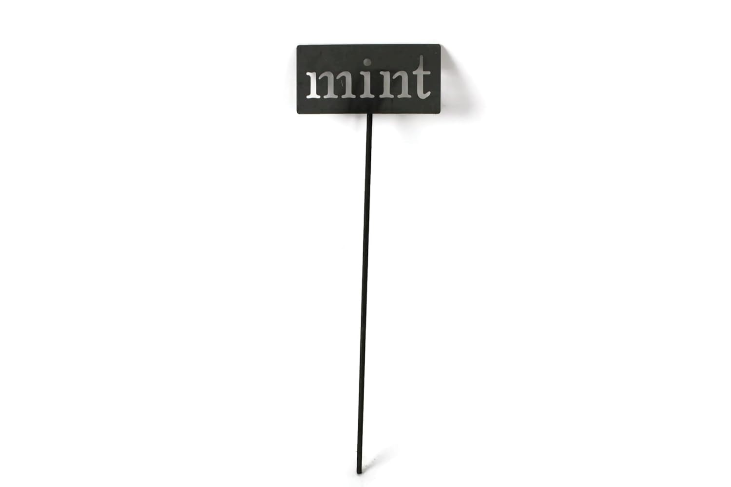 Classic Metal Garden Markers 19 Inches Tall (mint, Raw, Unfinished Steel (will rust with time))-VerdiqueGarden